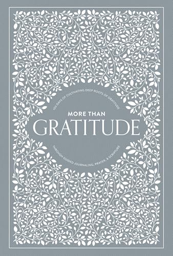 Stock image for More Than Gratitude: 100 Days of Cultivating Deep Roots of Gratitude through Guided Journaling, Prayer, and Scripture for sale by SecondSale