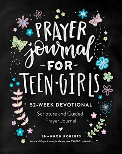 9781950968763: Prayer Journal for Teen Girls: 52-Week Scripture, Devotional, & Guided Prayer Journal