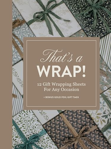 Stock image for That's A Wrap!: 12 Gift Wrapping Sheets for Any Occasion for sale by HPB-Movies