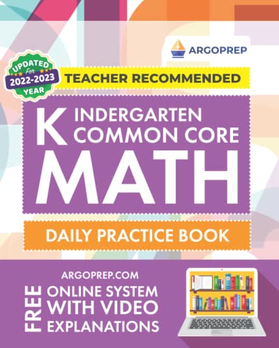 Stock image for Kindergarten Common Core Math: Daily Practice Workbook | 1000+ Practice Questions and Video Explanations | Argo Brothers (Next Generation Learning Standards Aligned (NGSS)) for sale by Books for Life