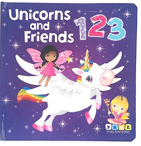 Stock image for Unicorns and Friends 123 - Kids Books - Childrens Books - Toddler Books by Page Publications for sale by ThriftBooks-Dallas