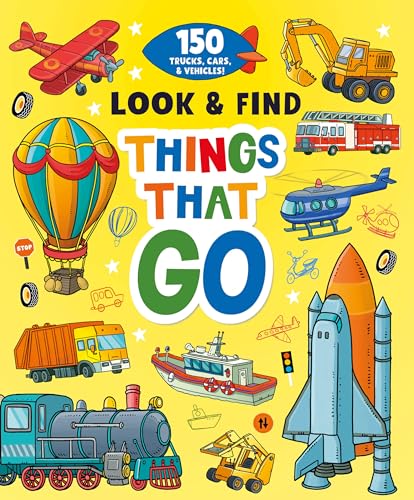 9781951100421: Things That Go: 150 Trucks, Cars, and Vehicles! (Look & Find)