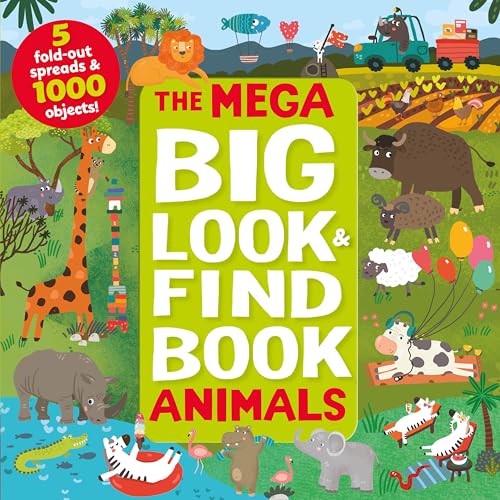 Stock image for Mega Big Look and Find Animals (Look & Find) for sale by BooksRun