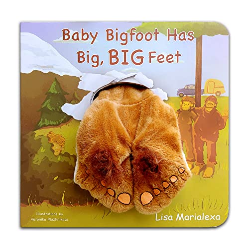Beispielbild fr Baby Bigfoot Has Big, BIG Feet (Finger Puppet Book for Baby, Toddler, Board Book) zum Verkauf von WorldofBooks