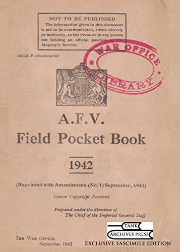 Stock image for A.F.V. Field Pocket Book 1942 for sale by GF Books, Inc.