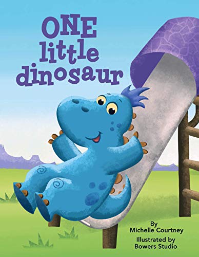 Stock image for One Little Dinosaur - Little Hippo Books - Children's Counting Book about Friendship for sale by Wonder Book
