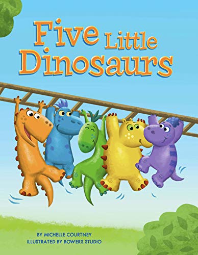 Imagen de archivo de Five Little Dinosaurs - Children's Chunky Padded Board Book - Friendship a la venta por SecondSale