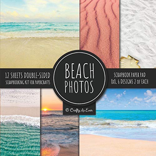 Stock image for Beach Photos Scrapbook Paper Pad 8x8 Scrapbooking Kit for Papercrafts, Cardmaking, DIY Crafts, Summer Aesthetic Design, Multicolor for sale by GF Books, Inc.