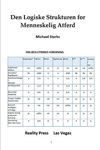 Stock image for Den Logiske Strukturen for Menneskelig Atferd (Norwegian Edition) for sale by Lucky's Textbooks