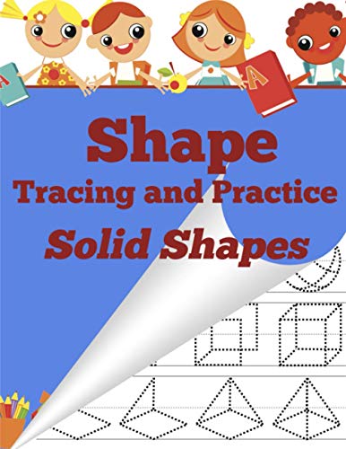 Imagen de archivo de Shape Tracing and Practice: Solid Shapes a la venta por Book Deals