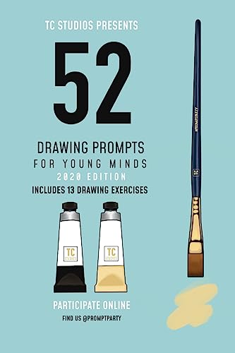 Beispielbild fr 52 Drawing Prompts For Young Minds: 2020 Edition zum Verkauf von Lucky's Textbooks