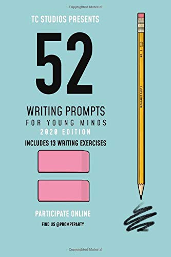 Beispielbild fr 52 Writing Prompts For Young Minds: 2020 Edition zum Verkauf von Revaluation Books
