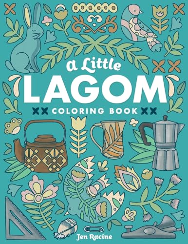 Beispielbild fr A Little Lagom Coloring Book zum Verkauf von Better World Books