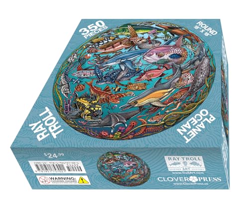 Stock image for Planet Ocean: A Ray Troll Puzzle for sale by Grand Eagle Retail