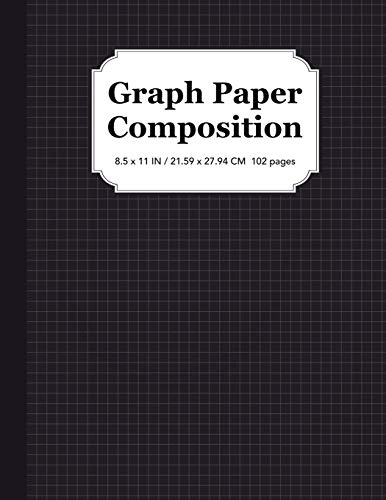 9781951806040: Graph Paper Composition Notebook: Quad Ruled 5x5, Grid Paper for Students in Math and Science