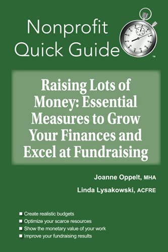 Stock image for Raising Lots of Money: Essential Measures to Grow Your Finances and Excel at Fundraising (The Nonprofit Quick Guide Series) for sale by Lucky's Textbooks