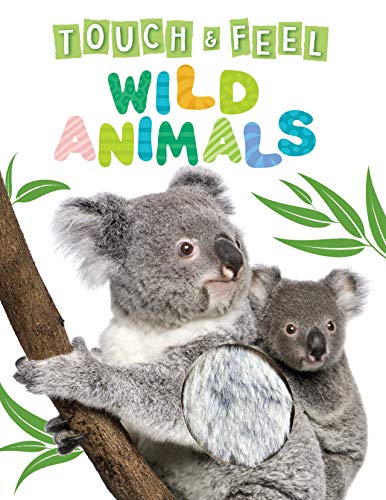9781952137136: Touch and Feel Wild Animals - Novelty Book - Children's Board Book - Interactive Fun Child's Book - Book for Boys or Girls