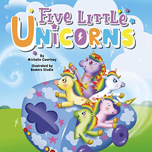 Stock image for Five Little Unicorns - Padded Board Book - Counting - Educational for sale by SecondSale