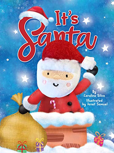 Imagen de archivo de It's Santa - Finger Puppet Book - Novelty Book - Children's Board Book - Interactive Fun Child's Book - Christmas Kid's Book a la venta por ZBK Books