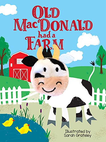 Stock image for Old MacDonald Had a Farm - Finger Puppet Book - Novelty Book - Children's Board Book - Interactive Fun Child's Book for sale by Gulf Coast Books