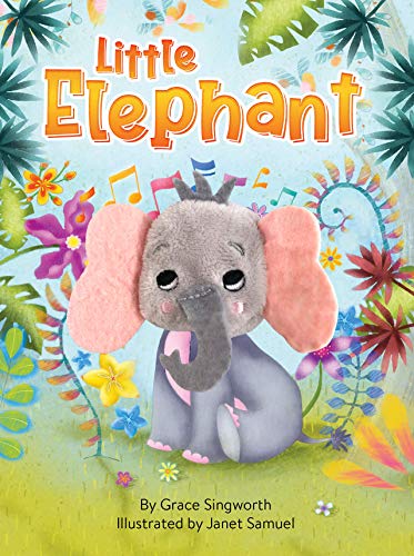 9781952137488: Little Elephant - Finger Puppet Board Book - Novelty