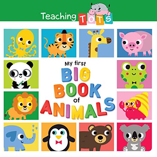 Stock image for My First Big Book of Animals - Lap Size Board Book - Educational Childrens Book - Preschool Learning - Hardcover for sale by Goodwill Books