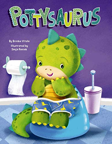 Imagen de archivo de Pottysaurus - Children's Padded Board Book - Potty Training a la venta por Dream Books Co.
