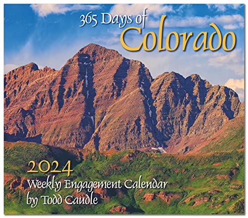 Imagen de archivo de 365 Days of Colorado " 2024 Engagement Calendar " Todd Caudle a la venta por GoldenDragon