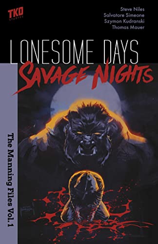 Beispielbild fr Lonesome Days, Savage Nights Box Set zum Verkauf von tttkelly1