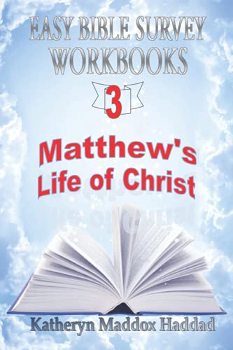 Imagen de archivo de Matthew's Life of Christ a la venta por Chiron Media