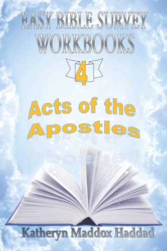 Imagen de archivo de Acts of the Apostles: And the Beginning of the Church (Easy Bible Survey Workbooks) a la venta por Books Unplugged