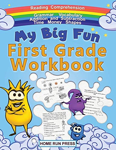 Imagen de archivo de My Big Fun First Grade Workbook: 1st Grade Workbook Math, Language Arts, Science Activities to Support First Grade Skills a la venta por ThriftBooks-Dallas