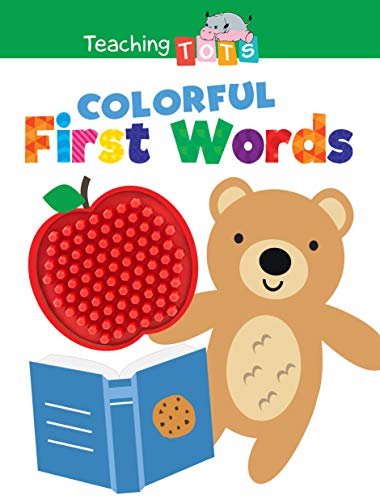 Imagen de archivo de Colorful First Words - Silicone Touch and Feel Board Book - Sensory Board Book a la venta por Dream Books Co.