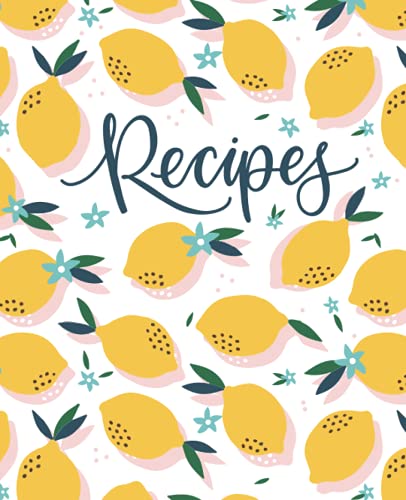 Blank Recipe Book For Own Recipes