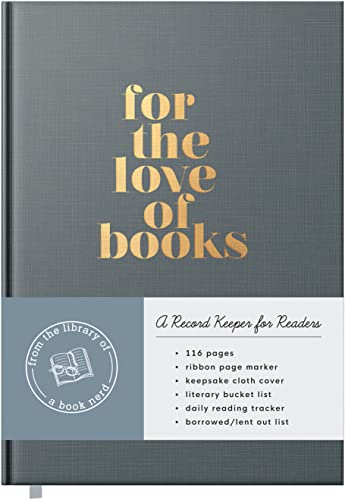 Imagen de archivo de Reading Journal: For the Love of Books, A Book Journal and Planner for Book Lovers to Track, Log and Review a la venta por Goodwill of Colorado