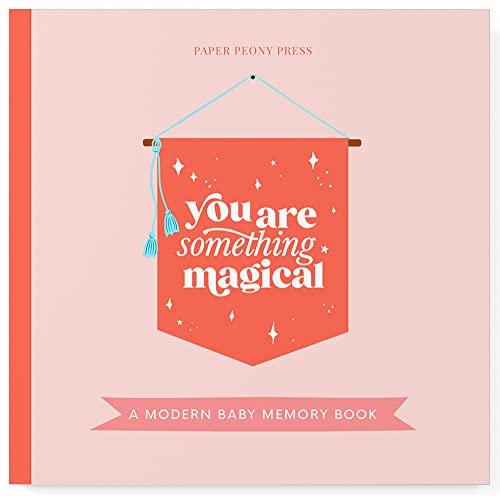 Stock image for Baby Memory Book Girl: Beautiful Modern Baby Book for Girls to Track Special Moments and Milestones (You Are Something Magical) for sale by Big River Books