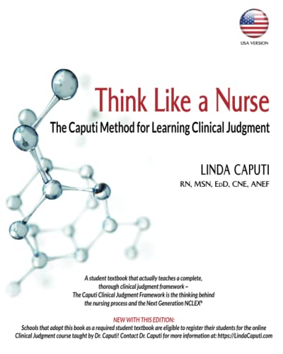 Beispielbild fr Think Like a Nurse: The Caputi Method for Learning Clinical Judgment (USA Version) zum Verkauf von BooksRun