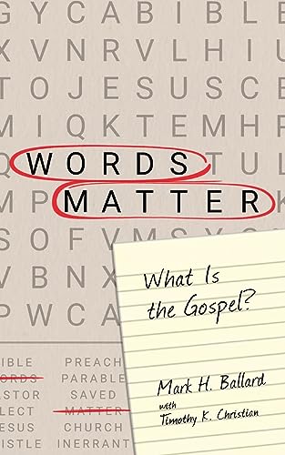 Stock image for Words Matter: What Is the Gospel? for sale by Blue Vase Books