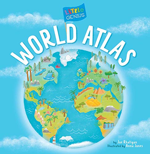 Beispielbild fr Little Genius World Atlas zum Verkauf von WorldofBooks