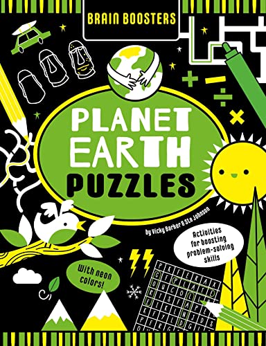 Beispielbild fr Brain Boosters Planet Earth Puzzles (with Neon Colors): Activities For Boosting Problem-Solving Skills zum Verkauf von HPB Inc.