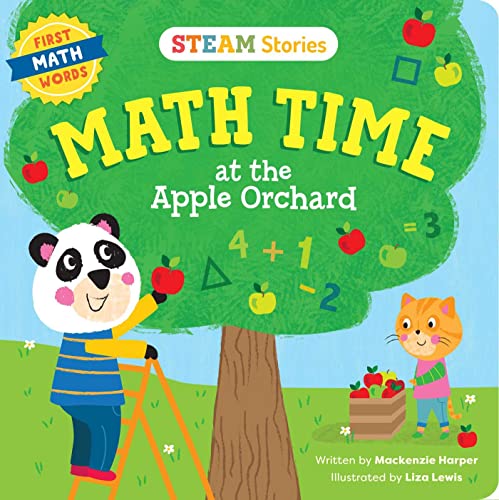 9781953344731: STEAM Stories Math Time at the Apple Orchard! (First Math Words): First Math Words