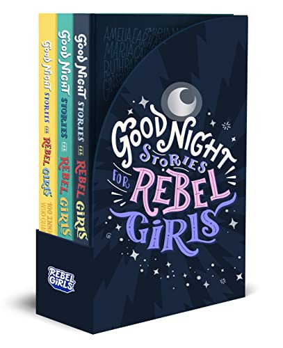 Beispielbild fr Good Night Stories for Rebel Girls 3-Book Gift Set zum Verkauf von BooksRun