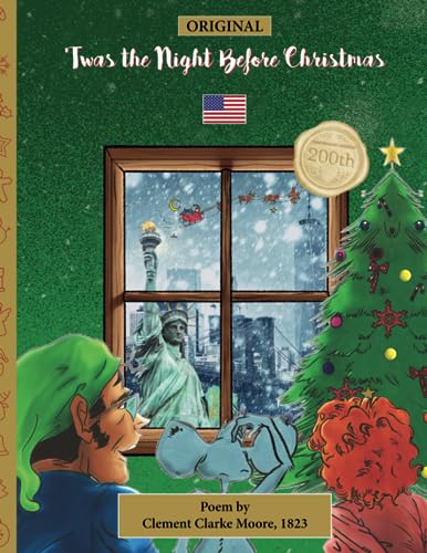 Stock image for ORIGINAL 'Twas the Night Before Christmas - 200th anniversary edition: ENGLISH, first published in 1823 for sale by GF Books, Inc.