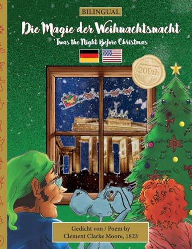 Stock image for BILINGUAL 'Twas the Night Before Christmas - 200th Anniversary Edition for sale by PBShop.store US