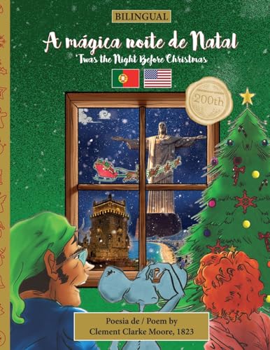 Stock image for BILINGUAL 'Twas the Night Before Christmas - 200th Anniversary Edition for sale by PBShop.store US