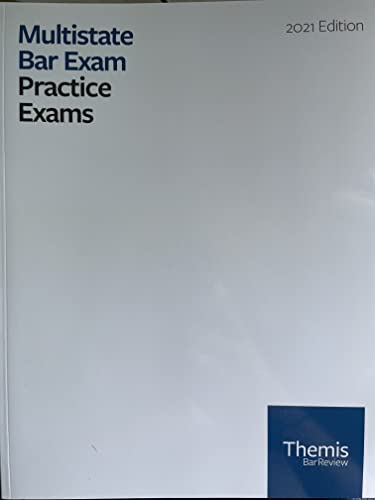 Imagen de archivo de Multistate Bar Exam Practice Exams a la venta por Orion Tech