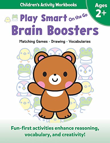 Imagen de archivo de Play Smart On the Go Brain Boosters Ages 2+: Matching Games, Drawing, Vocabularies (Play Smart On the Go Activity Workbooks) a la venta por HPB-Red