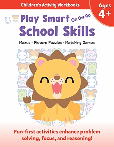 Imagen de archivo de Play Smart On the Go School Skills 4+: Mazes, Picture Puzzles, Matching Games (Play Smart On the Go Activity Workbooks) a la venta por HPB-Red