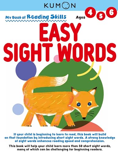 Beispielbild fr Kumon My Book of Reading Skills: Easy Sight Words zum Verkauf von Book Deals