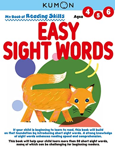 Stock image for Kumon My Book of Reading Skills: Easy Sight Words for sale by Books Unplugged